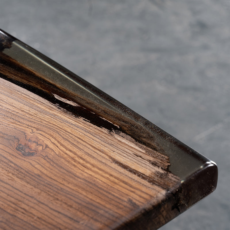 Zebrano One Piece Table