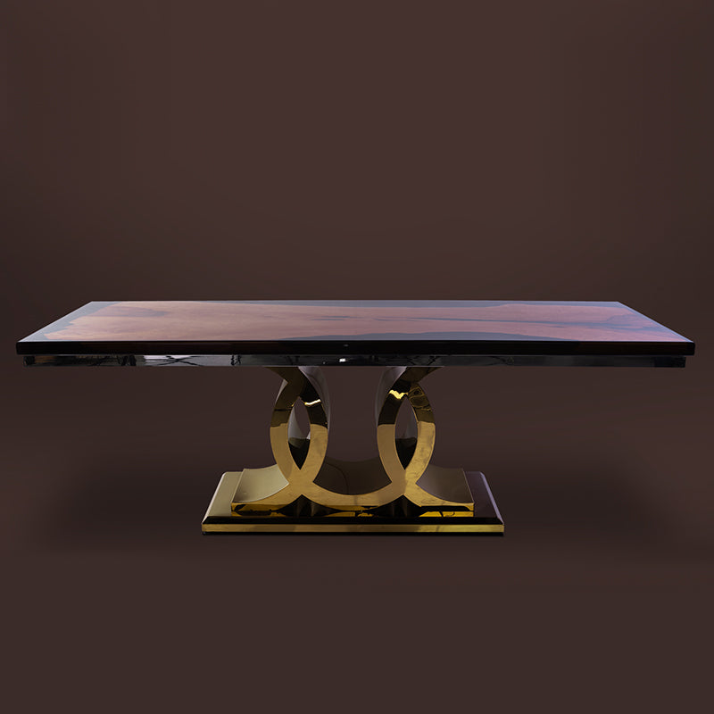 Pear Epoxy Table