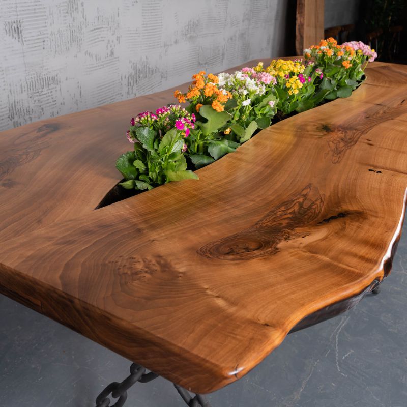Walnut Bar Table