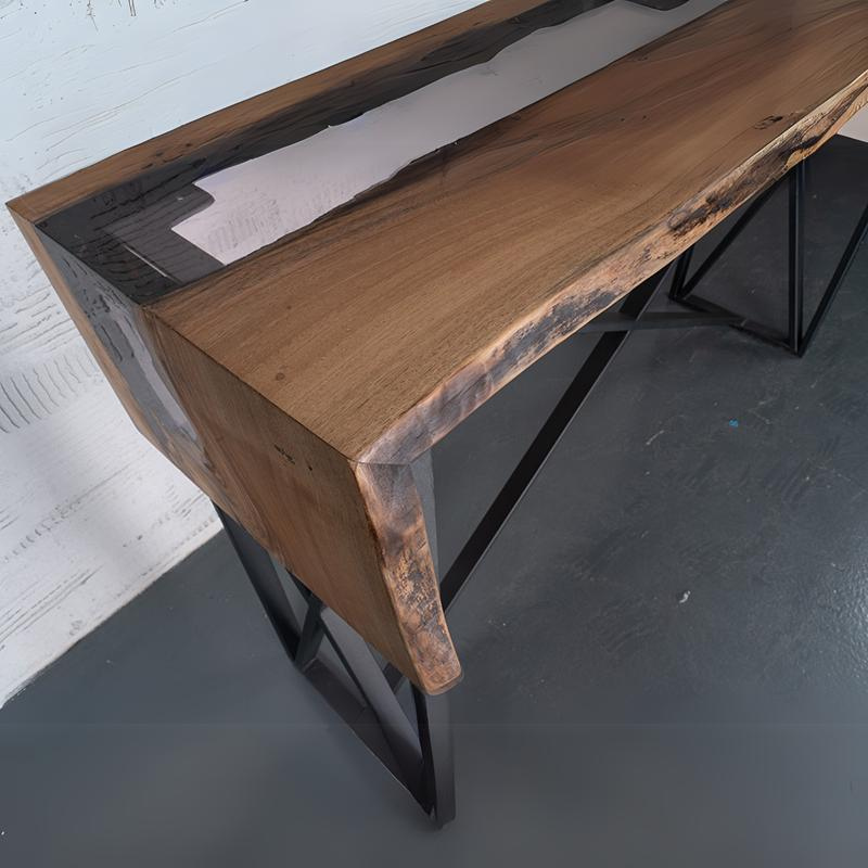 Walnut Epoxy Dresser