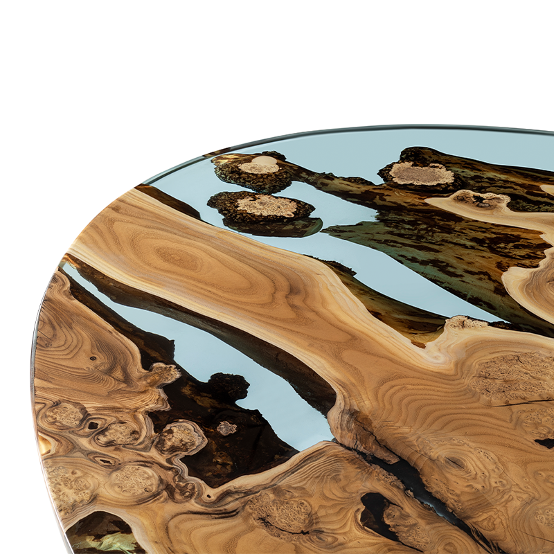 Epoxy Oleaster Table