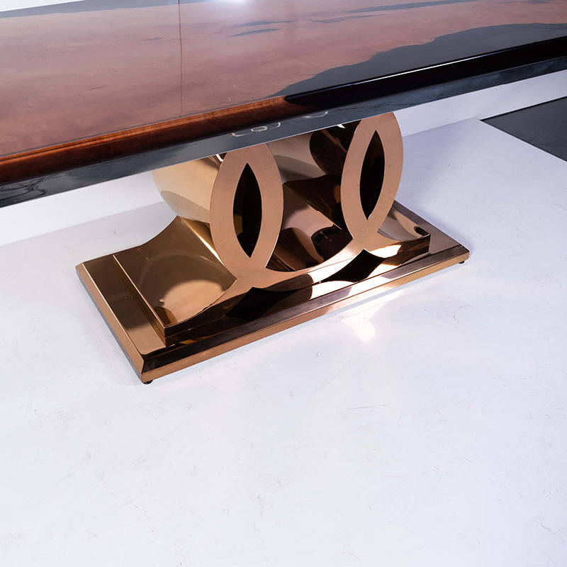 Pear Epoxy Table