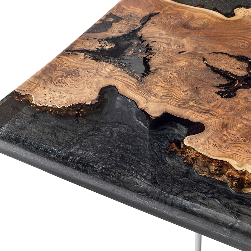 Epoxy Iğde Center Table