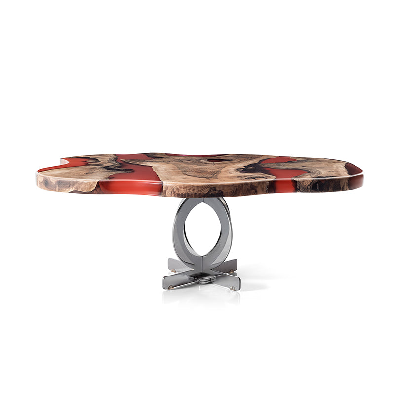 Epoxy Walnut Table