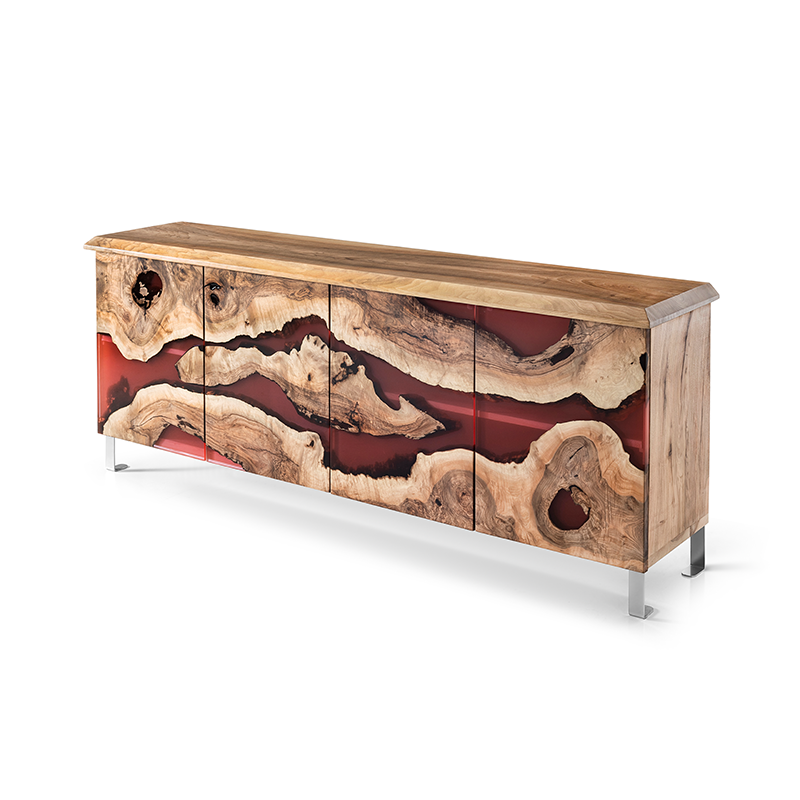 Epoksili Ceviz Konsol