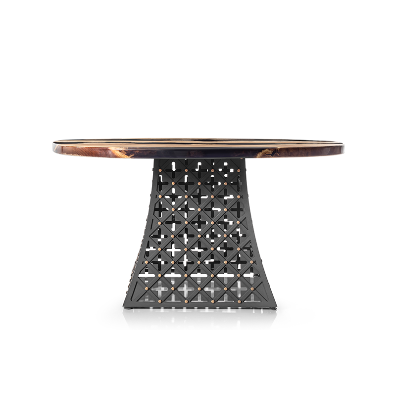 Epoxy Round Table