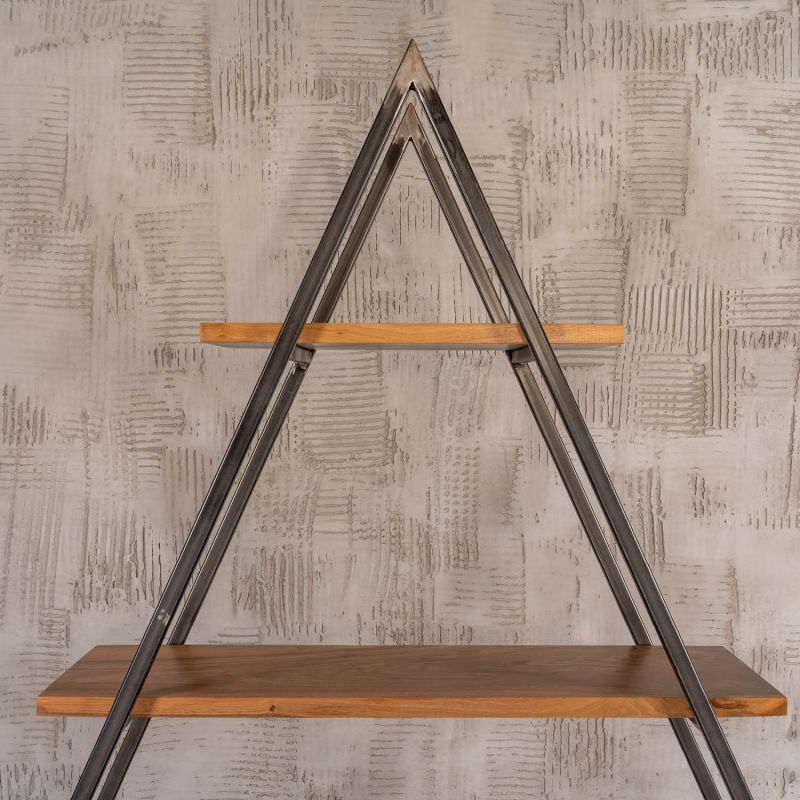 Metal Walnut Shelf