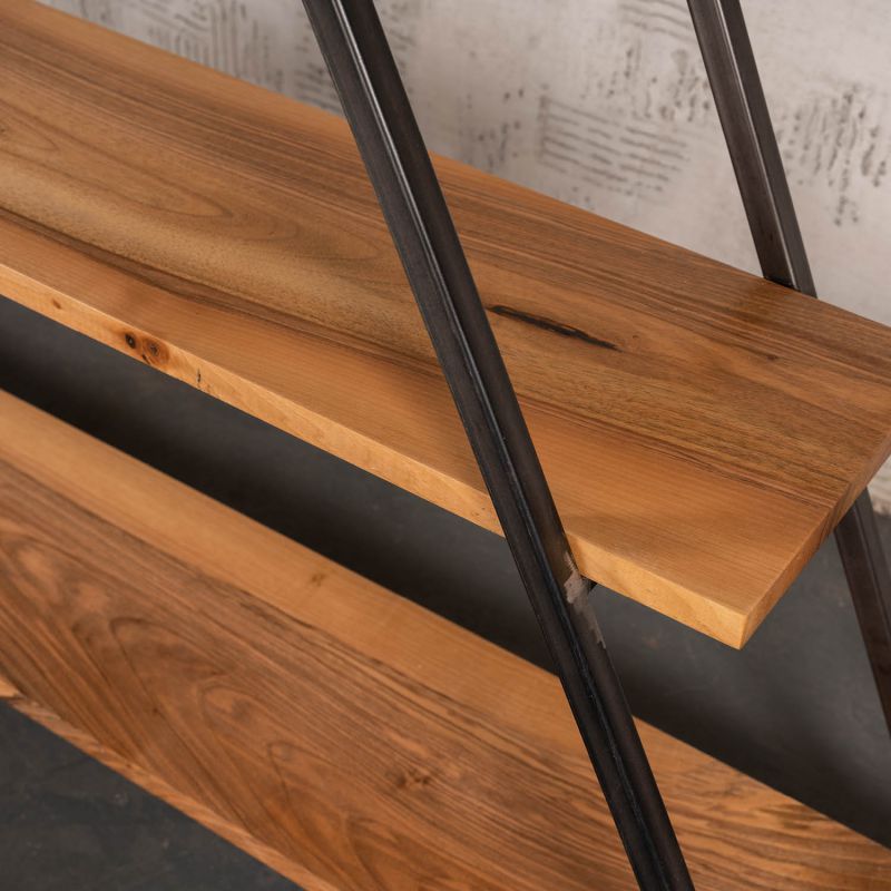 Metal Walnut Shelf