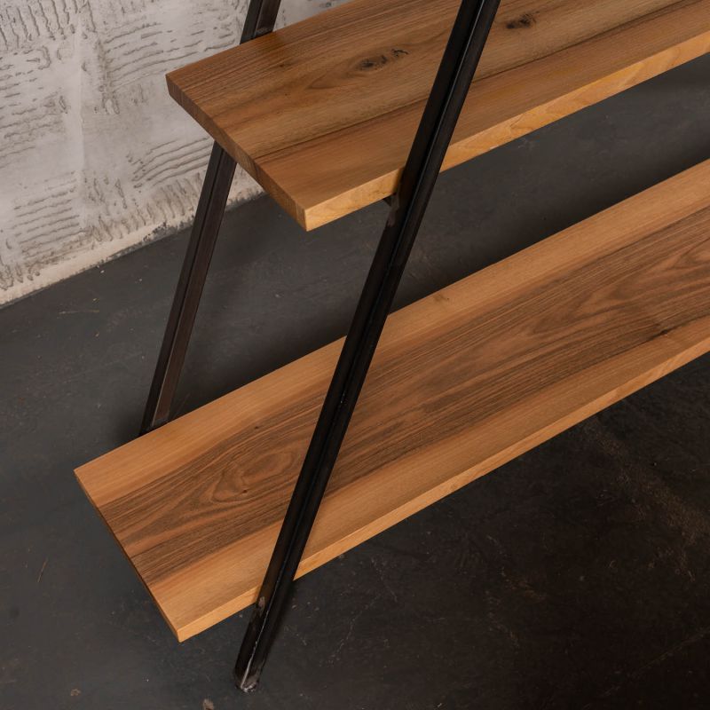 Metal Walnut Shelf