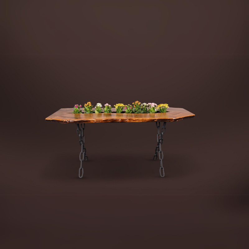Walnut Bar Table