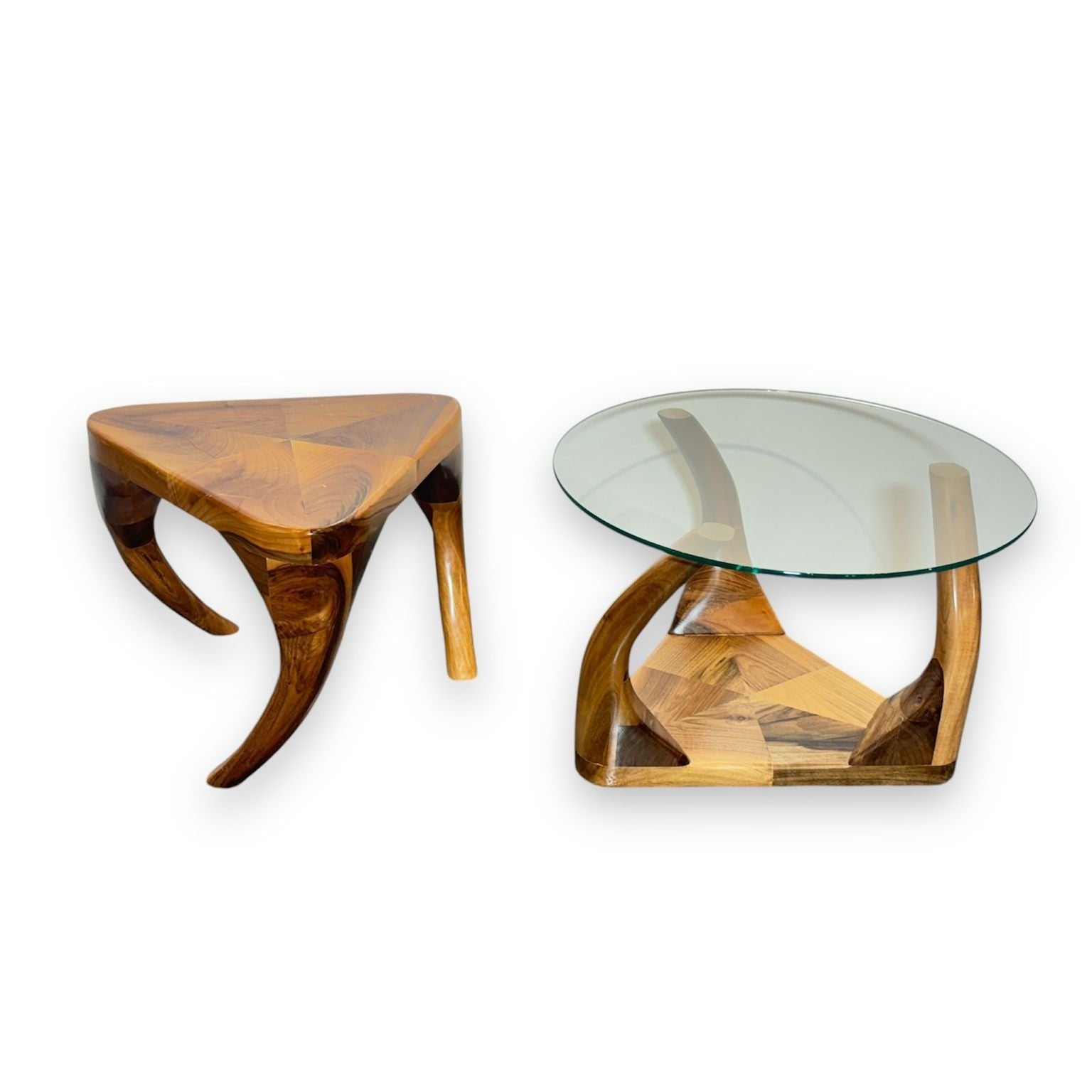 Walnut Ivory Leg Coffee Table