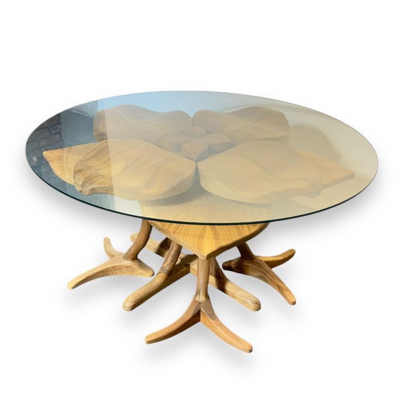 Walnut Leaf Coffee Table