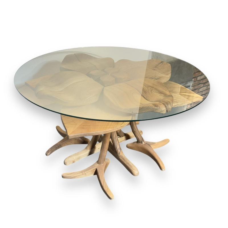 Walnut Leaf Coffee Table