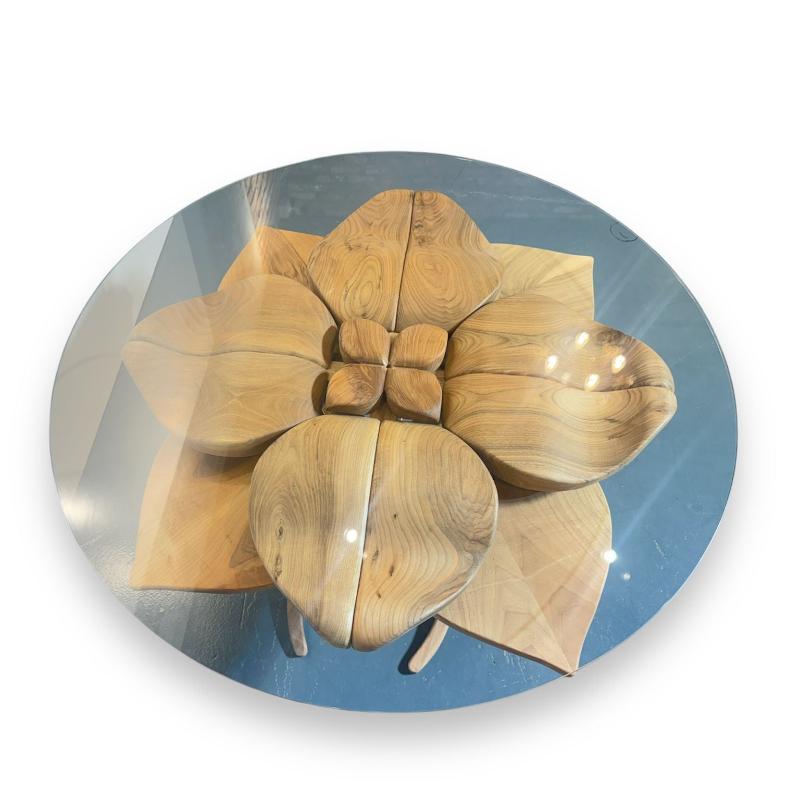 Walnut Leaf Coffee Table
