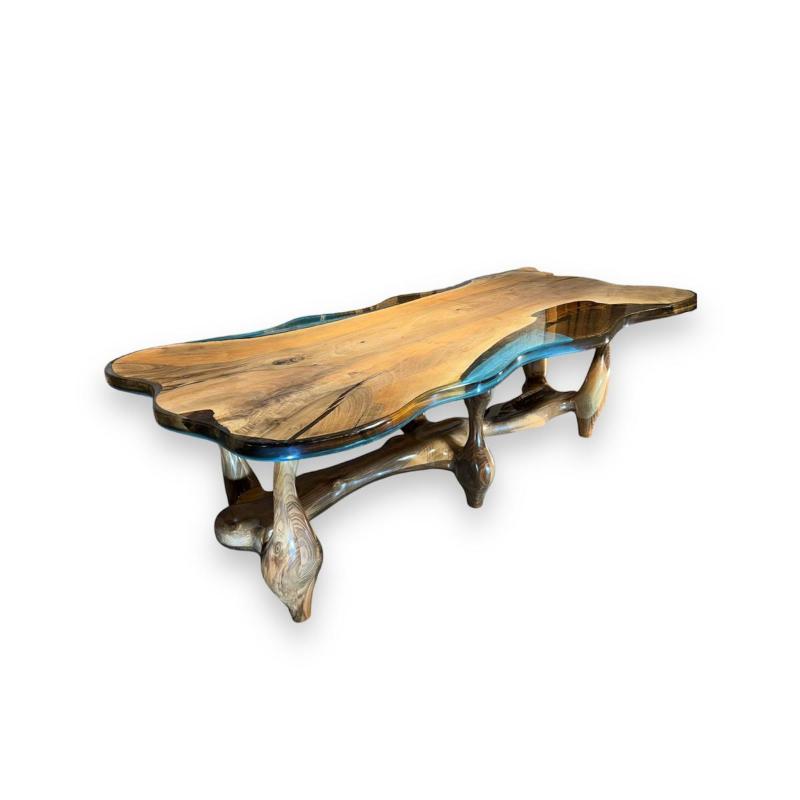 Walnut Epoxy Table