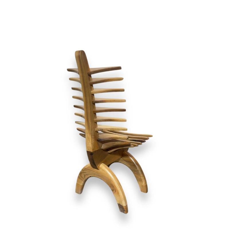 Walnut Spine Chair SM 6